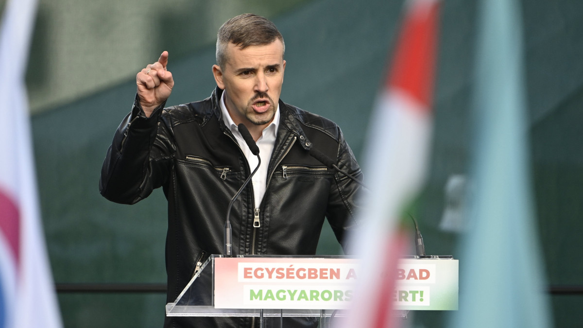 A Jobbik elnökségi ülése után jelentkezett Jakab Péter