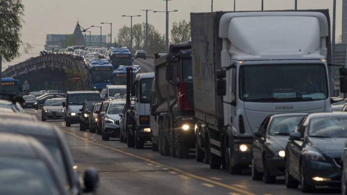 Ismét megmérték a fővárosi dugók nagyságát