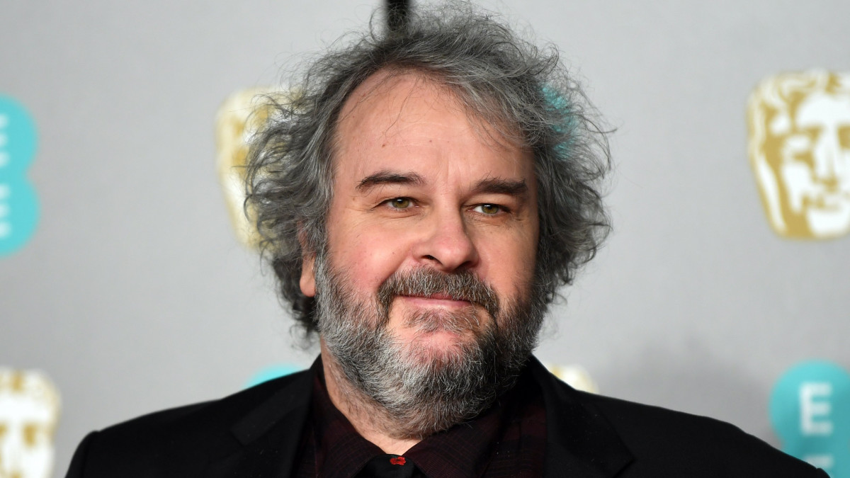 Peter Jackson új-zélandi filmrendező a Brit Film- és Televíziós Művészeti Akadémia (BAFTA) díjkiosztó ünnepségén a londoni Royal Albert Hallban 2019. február 10-én.