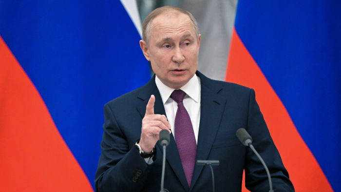 Vlagyimir Putyin: a barátságtalan országoknak ezentúl máshogy kell fizetniük a gázért