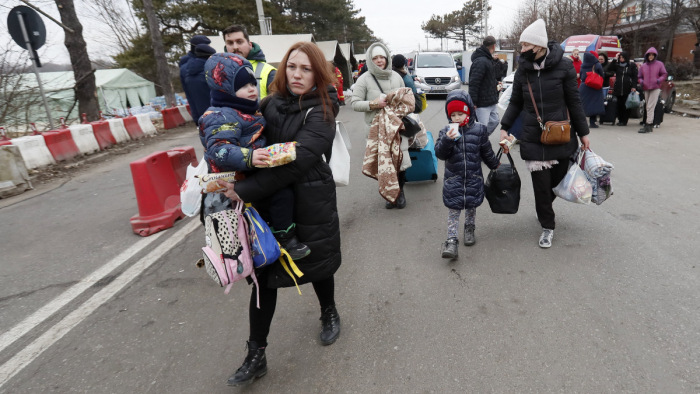 Közel 85 ezer ukrajnai menekült érkezett már Magyarországra hétfőig - térkép