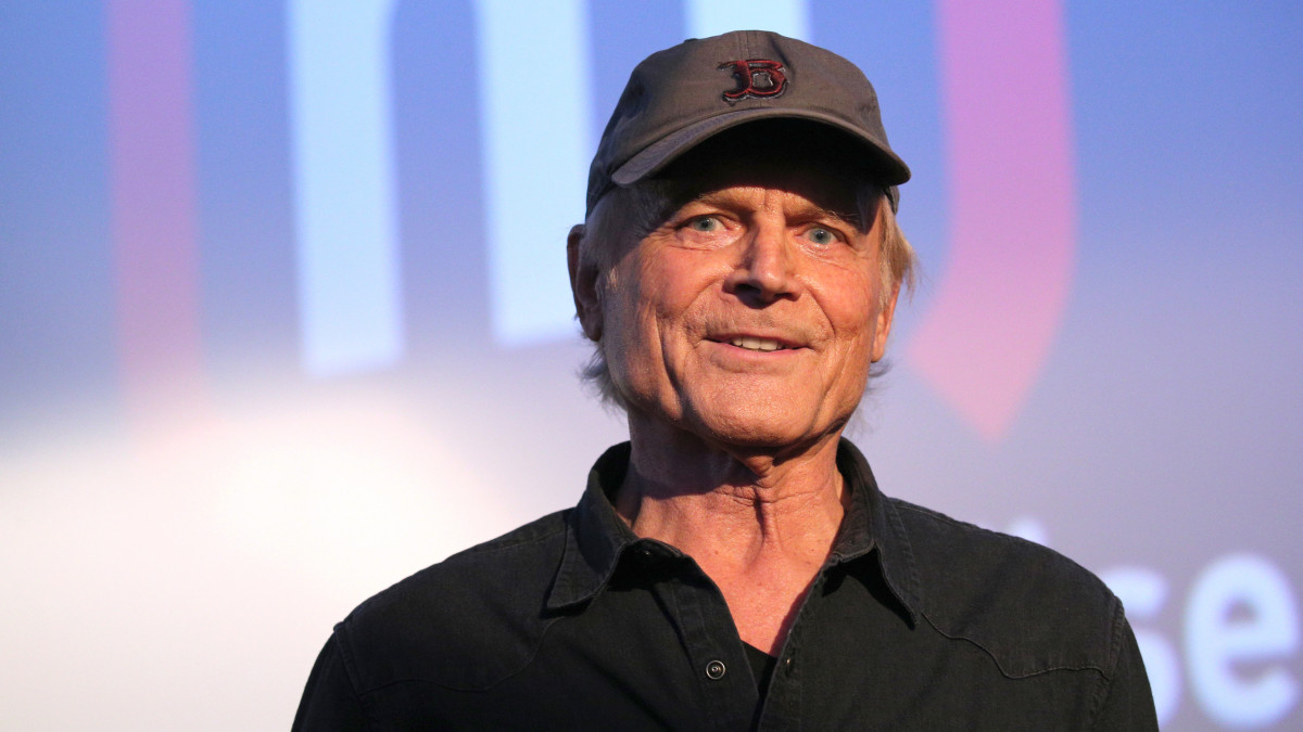 MUNICH, GERMANY - AUGUST 26: Terence Hill attends the screening of his film Mein Name ist Sombody at Mathaeser Kino on August 26, 2018 in Munich, Germany. (Photo by Gisela Schober/Getty Images)