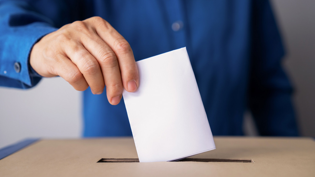 Voting box and election image,election