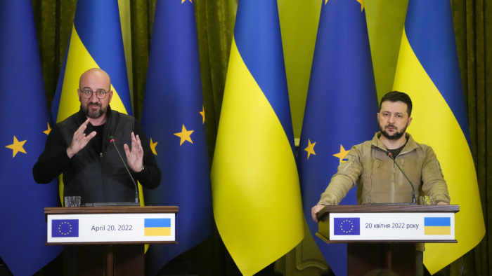 Charles Michel: Az EU mindent megtesz, hogy Ukrajna megnyerje a háborút