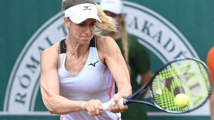 Bondár Anna menetel a budapesti WTA-tornán