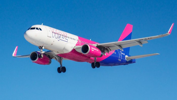 Kényszerleszállást hajtott végre Budapesten egy Wizz Air gép