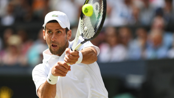Novak Djokovic egyéniben és párosban is nyert - videó