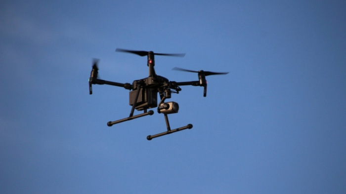 A legforgalmasabb fővárosi kereszteződésben drónt vetettek be rendőrök - videó