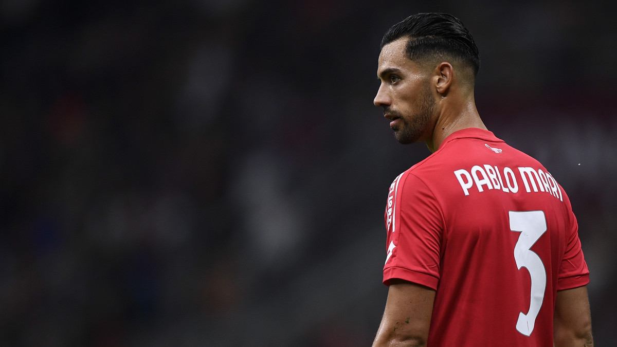 STADIO GIUSEPPE MEAZZA, MILAN, ITALY - 2022/10/22: Pablo Mari of AC Monza looks on during the Serie A football match between AC Milan and AC Monza. AC Milan won 4-1 over AC Monza. (Photo by NicolĂ˛ Campo/LightRocket via Getty Images)