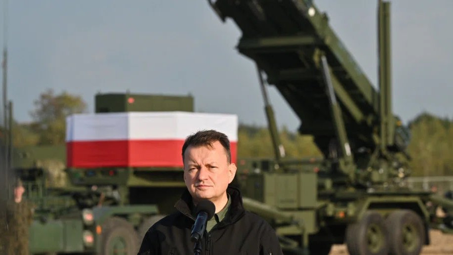 Mariusz Blaszczak lengyel védelmi miniszter. Fotó: Twitter