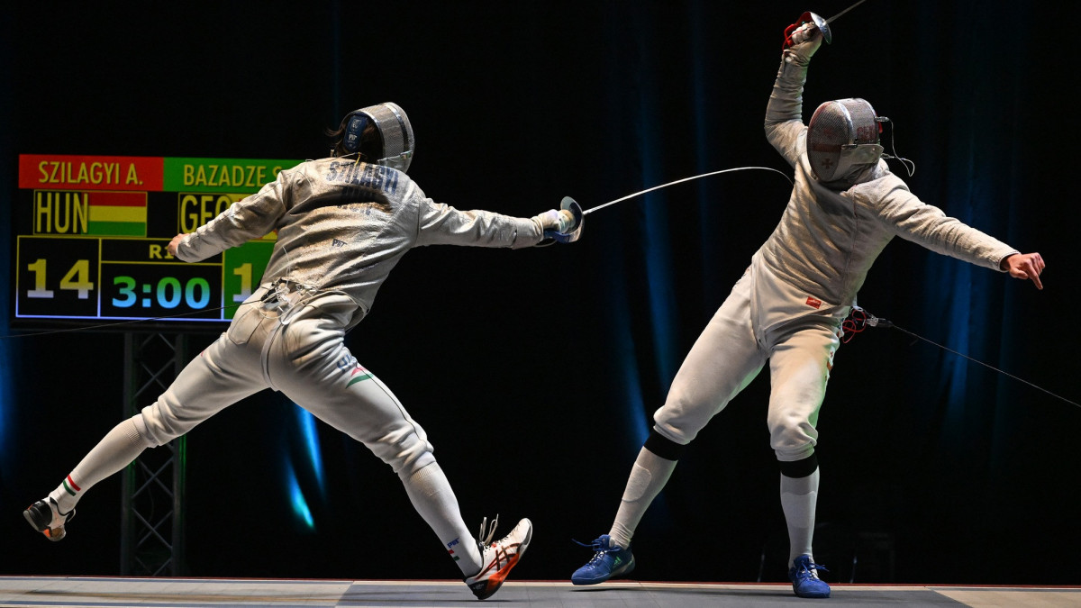 .Sabre MENIn photo: SZILAGYI Aron VS BAZADZE SANDROPhoto Augusto Bizzi