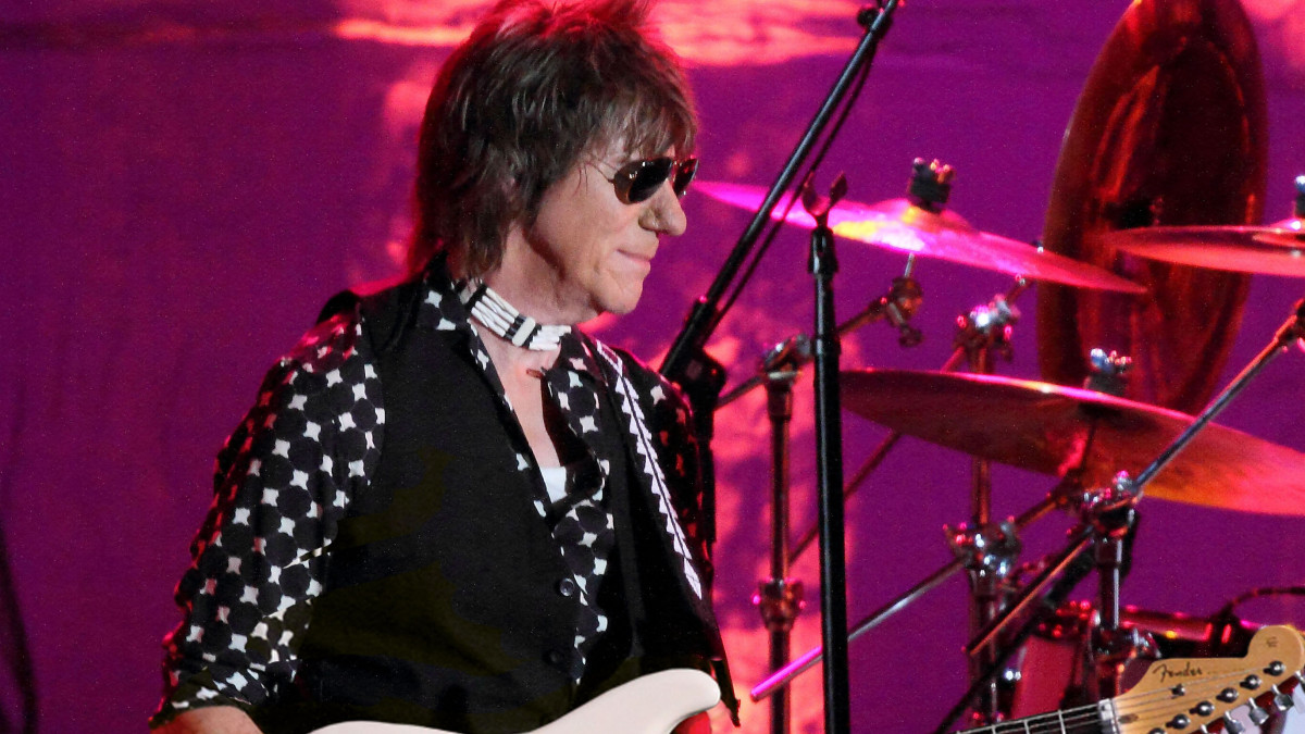 Jeff Beck, legendás angol rock gitáros. Fotó: Twitter/Jeff Beck