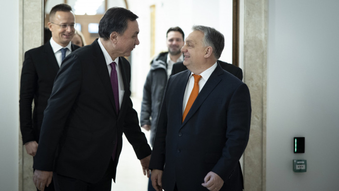 Orbán Viktor a Türk Államok Szervezete főtitkárát fogadta