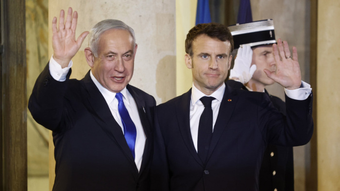 Egyetértenek a felek a francia-izraeli csúcson: együtt lépnek fel Iránnal szemben
