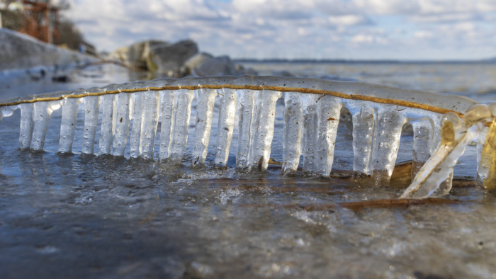 Régen látott jelenség a Balatonon