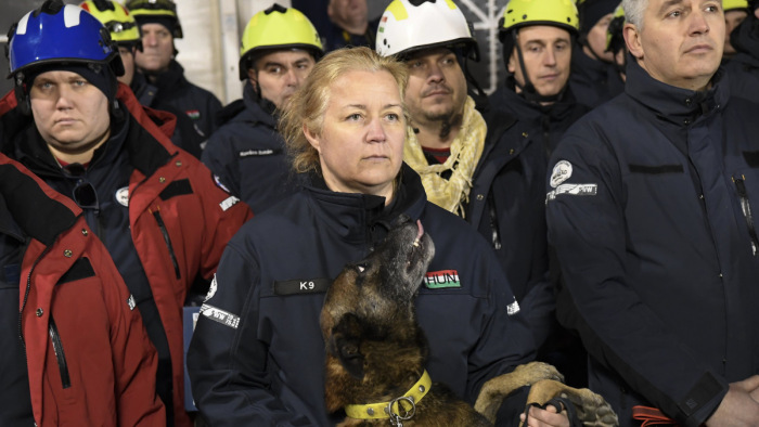 20 perc helyett 8 órákat dolgoznak a magyar mentőkutyák Törökországban