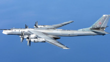 Lezuhant egy Tu-95-ös orosz hadászati bombázó – videók
