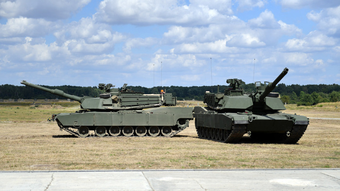 Németországban amerikai tankok kezelésére fogják oktatni az ukrán harckocsizókat