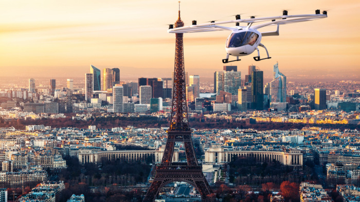 Elektromos légitaxi készül a párizsi olimpiára – fotók, videó