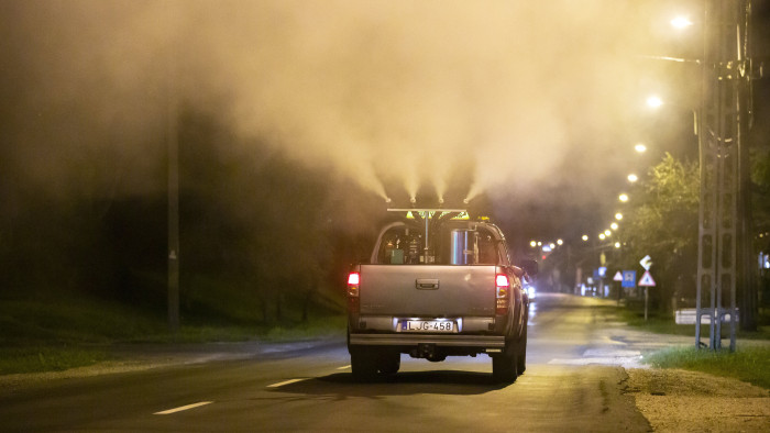 Több budapesti kerületben is szúnyogirtás kezdődik