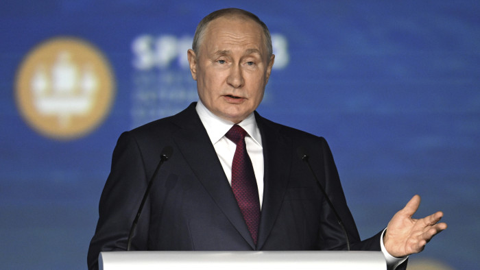 Vlagyimir Putyin figyelmeztette a Nyugatot