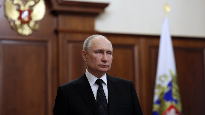 Vlagyimir Putyin: bíróság elé fognak állni a lázadás szervezői