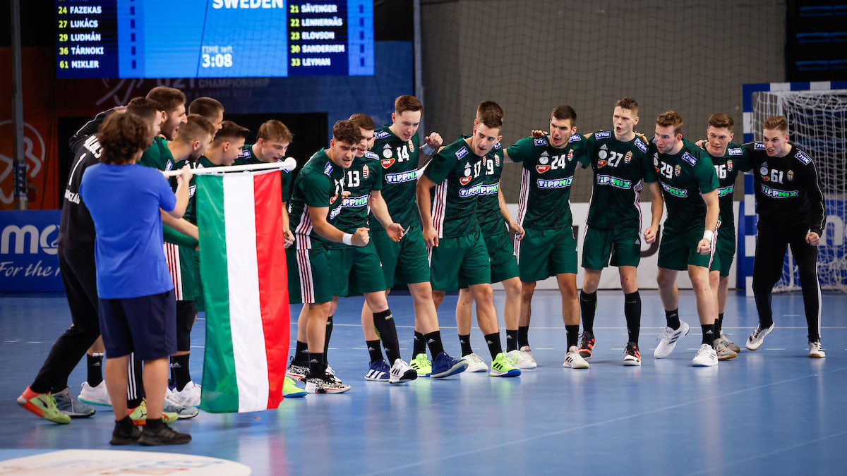 Hungary vs Sweden, 2023 IHF MENâS JUNIOR (U21) WORLD CHAMPIONSHIP, Athens, Greece, 26.06.2023., Mandatory Credit ÂŠ Jozo Cabraja