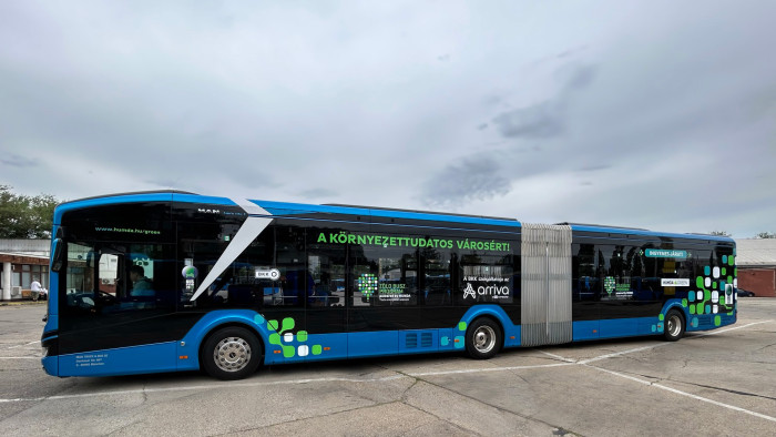 Több mint egy hétig ingyen utazhatunk egy belvárosi busszal