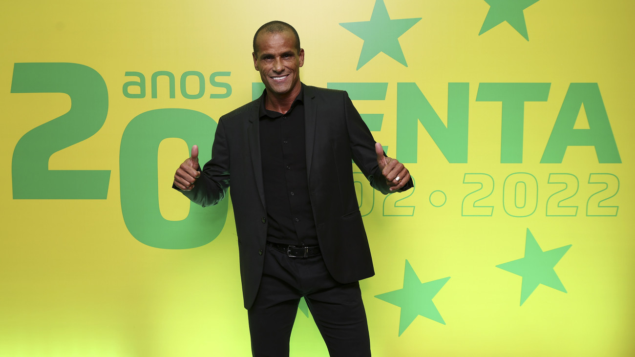 RIO DE JANEIRO, BRAZIL - JUNE 30: Brazilian former football player Rivaldo attends a ceremony organized by Brazilian Football Confederation to honor 2002 FIFA World Champions on the 20th anniversary at Fairmont Hotel on June 30, 2022 in Rio de Janeiro, Brazil.  (Photo by Buda Mendes/Getty Images)