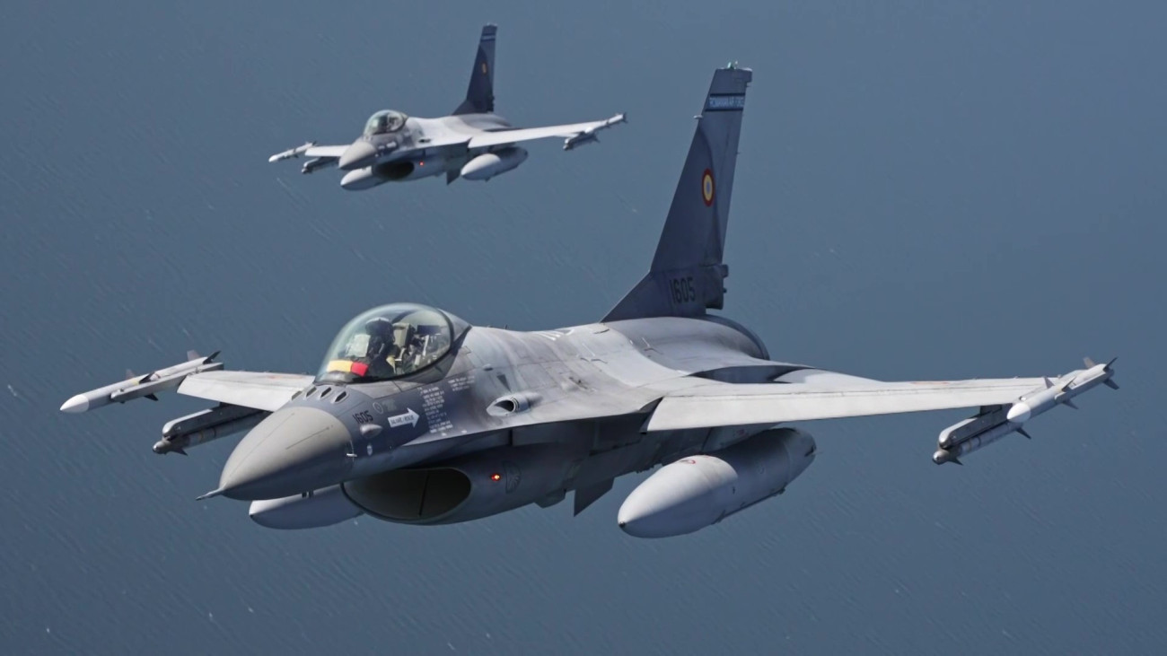 A román légierő is az F-16-ost választotta. Forrás: Wikipédia