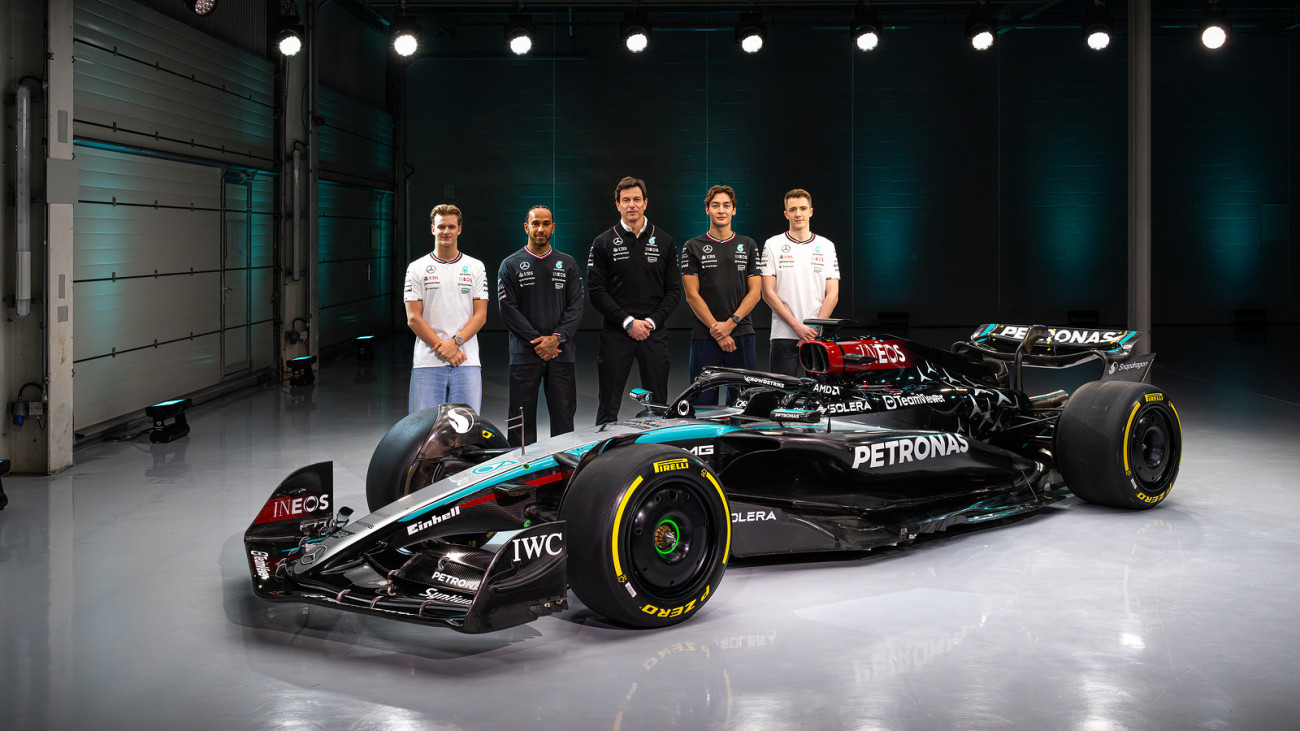 Mercedes-AMG F1 W15 E Performance Launch - Finn Pomeroy