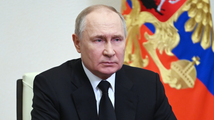 Vlagyimir Putyin megerősítette: Volodimir Zelenszkijt nem tekinti legitim elnöknek