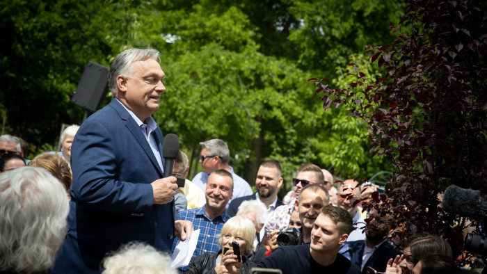 Hódmezővásárhelyen szállt be a a kampányba Orbán Viktor