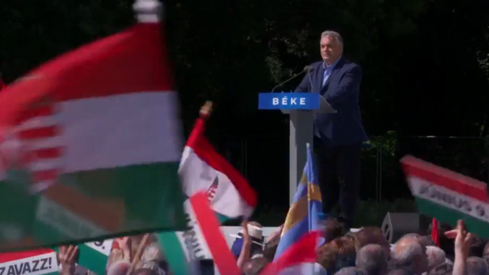 Orbán Viktor a Békemeneten: mi vagyunk Európa legnagyobb békefenntartó ereje