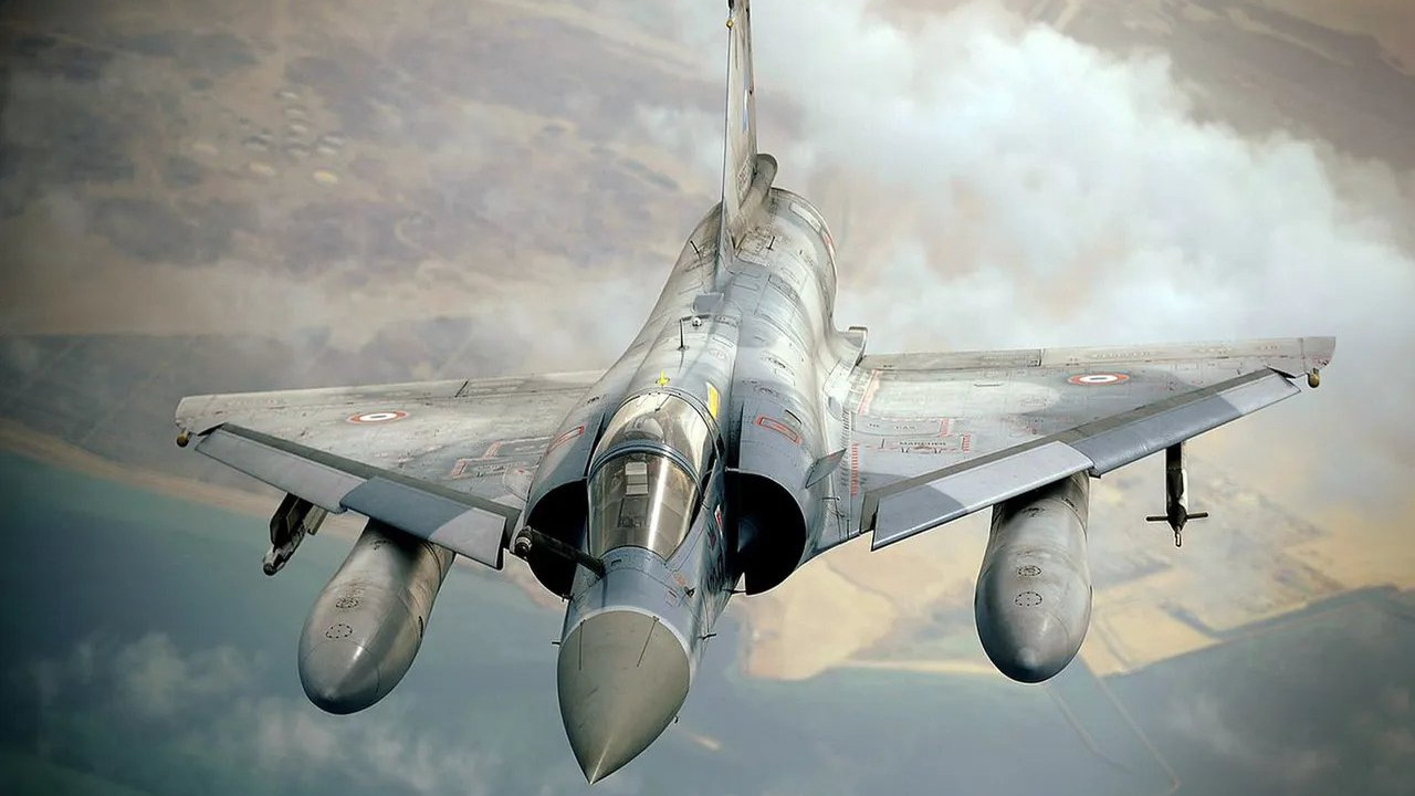 Dassault Mirage 2000-5 francia vadászbombázó. Forrás: Wikipédia