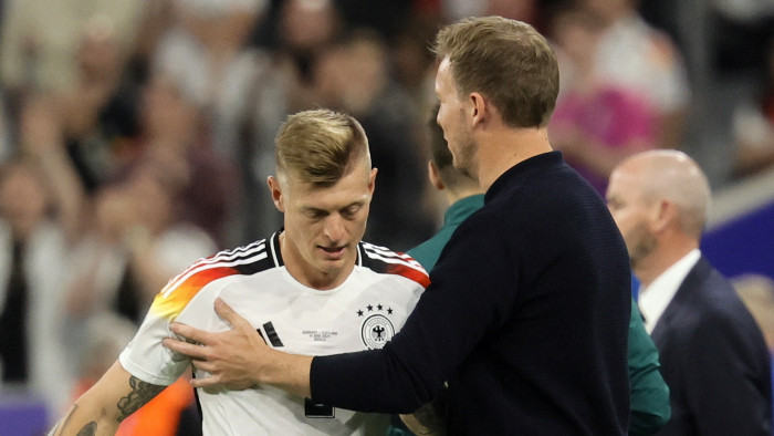 A német Eb-álmokat és Toni Kroos búcsúját féltik a spanyolok elleni negyeddöntő előtt