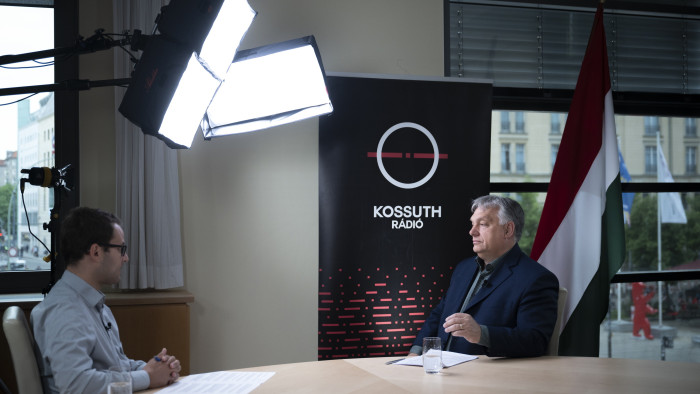 Orbán Viktor: a brüsszeli bírságot azokkal kell megfizettetni, akik nyernek a háborún