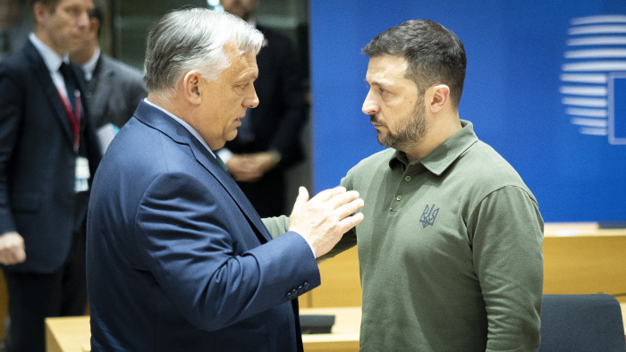 Lapértesülés: Kijevben tárgyal Orbán Viktor Volodimir Zelenszkijvel