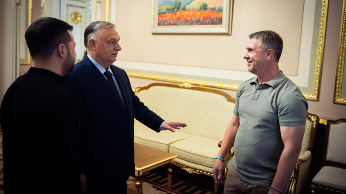 Szerhij Rebrovval is találkozott Orbán Viktor Kijevben