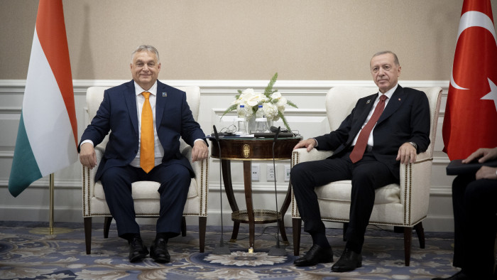 Orbán Viktor Recep Tayyip Erdogannal tárgyalt Washingtonban