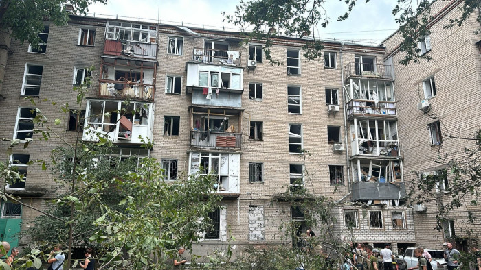 Volodimir Zelenszikij: egy játszóteret is eltaláltak az orosz rakéták Mikolajivban