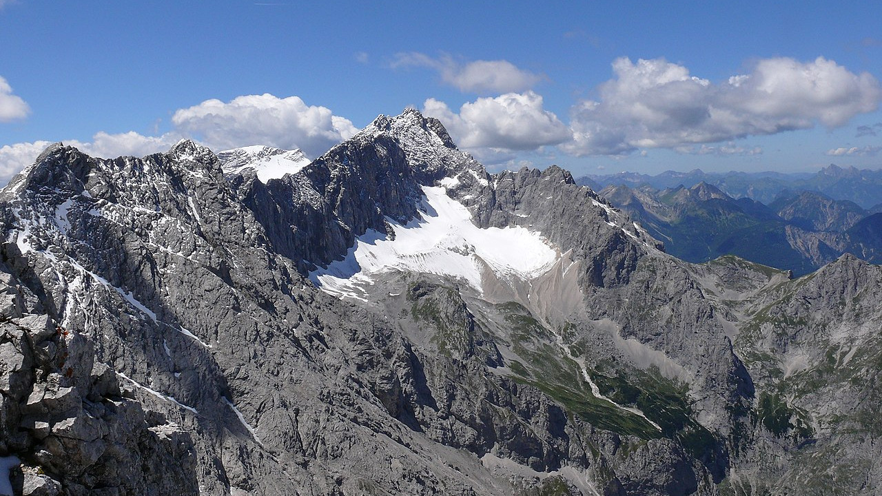 Németország legmagasabb hegye a  Zugspitze. Forrás: Wikipédia