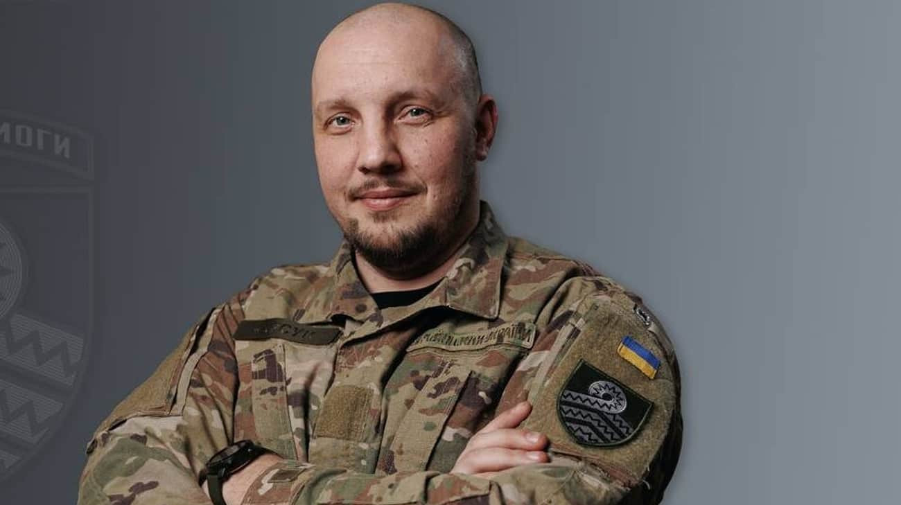 Vagyim Szuharjevszkij ukrán ezredes. Forrás: ukrainskapravda