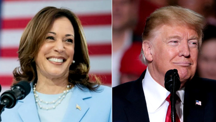 Fordulat az amerikai elnökválasztásban: holtversenybe került Donald Trump és Kamala Harris