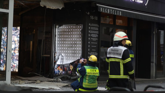 Robbantás Köln belvárosában – videón a detonáció