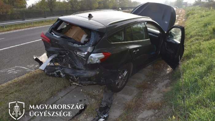 Iszonyatos baleset lett az eszetlen büntetőfékezésből