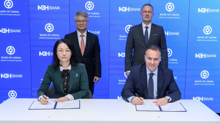 Szorosabbra fűzi viszonyát az MBH Bank és a Bank of China