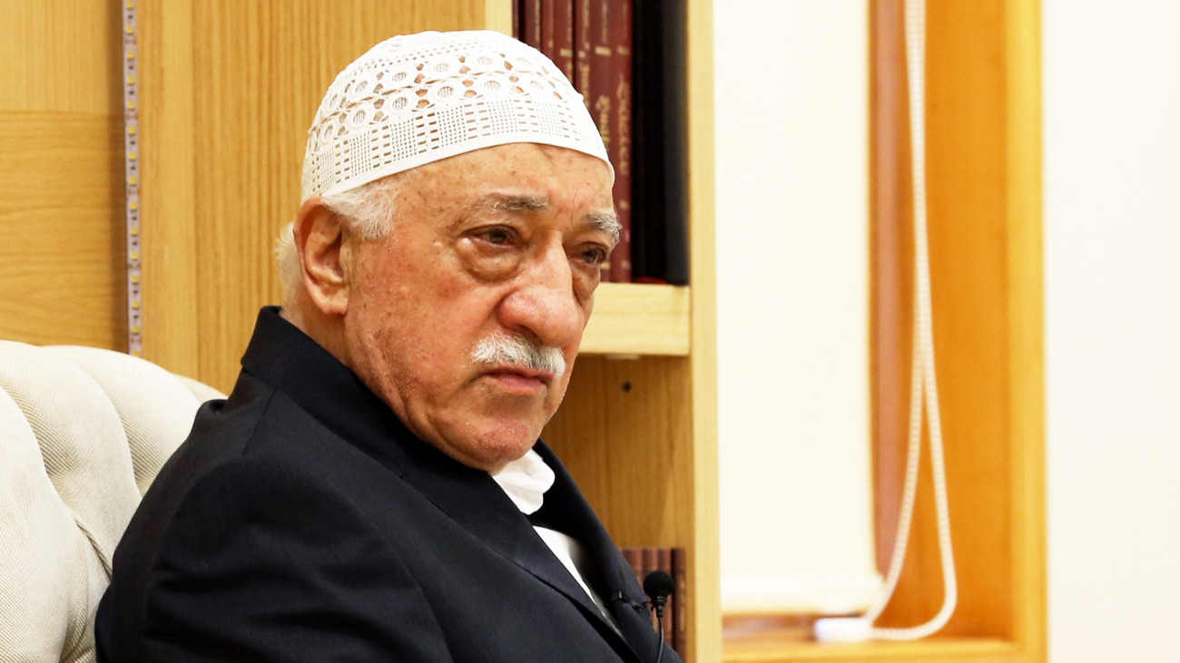 Turkey: Muhammed Fethullah Gulen (born 27 April 1941) is a Turkish preacher, former imam, writer, and political figure currently living in self-imposed exile in the United States, c. 2015. (Photo by: Pictures from History/Universal Images Group via Getty Images)