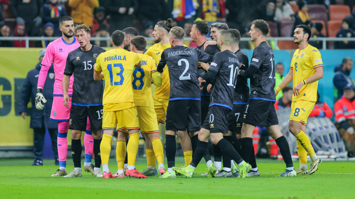 Nemzetek Ligája: botrányba fulladt a Románia–Koszovó mérkőzés – videó