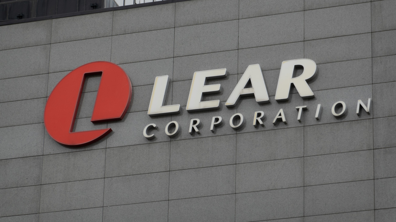 The LEAR office building is standing in Shanghai, China, on June 10, 2024. (Photo by Costfoto/NurPhoto via Getty Images)
